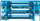 Bllok shpërndarës Erico me 4 pole, 160A, TD 160 A, 563200