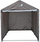 Pavion garazhesh Saska Garden, 1.59x2.19x1.75 m, gri