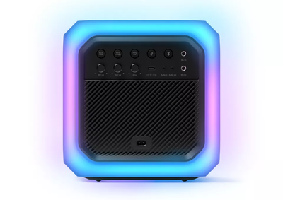 Zmadhues zëri Philips TAX7207/10, wireless, RGB, 160W, i zi