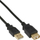 Kabllo zgjatues USB InLine 34618S, USB A mashkull në A femër, 2 m, e zezë