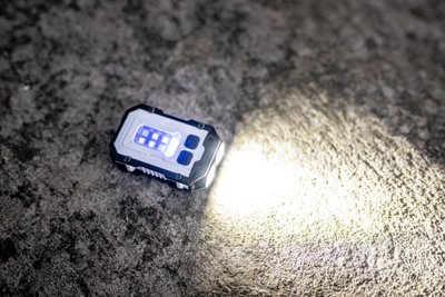 Elektrike multifunksionale Strong Mini, 800 lumen, USB C, e bardhë