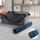 Mbrojtëse tavoline Leitz Large Desk Mat, 80 x 40 cm, rezistente ndaj ujit, e zezë