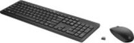 Kombo tastierë dhe mi wireless HP, ergonomik, prekje e qetë, i zi