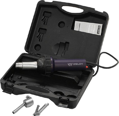 Уред за заварување пластика Weldy HT 1600, 1600W, 40–650°C, виолетов