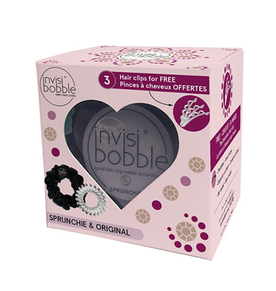 Set për flokë Invisibobble Heart Style