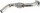Downpipe TurboWorks BMW E46 X3 330D, çelik inox, decat