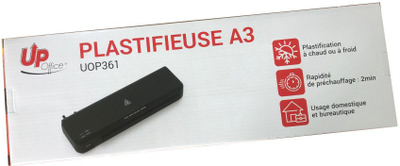 Laminator Uprint A3 UOP361, format A3, 125 µ, i bardhë