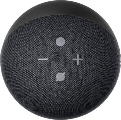 Altoparlant i zgjuar Amazon Echo 4th Gen me Alexa, WiFi, audio 360°, i zi