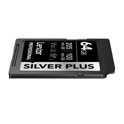 Lexar Professional SILVER PLUS SDXC 64GB kartë memorjeje