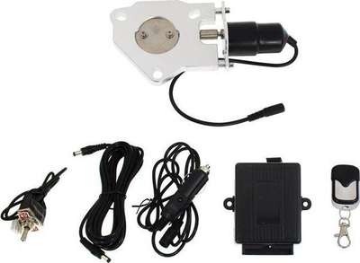 Valvul shkarkimi TurboWorks D Exhaust Throttle, 3", V-Band, me telekomandë
