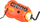 Bojë sigurie për not Arena Open Water Buoy, 17L, PVC, portokalli