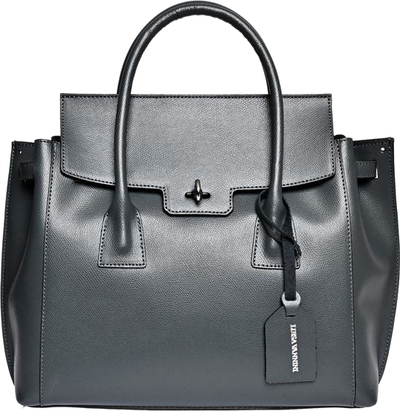 Çantë tote WHOLESALE AW25 LV 479, lëkurë natyrale, 31x33x14 cm, gri