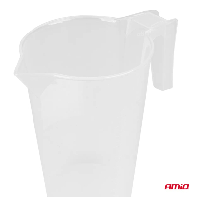 Gotë matëse universale Womax, 1000 ml, plastikë e tejdukshme, transparente