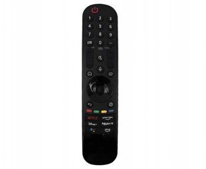 Telekomandë Lasmex LXMR22GA LG MR22GA AKB76039902, zëvendësuese për TV LG, e zezë