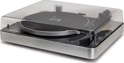 Gramafon Aiwa APX-790, belt drive, me përforcues phono, i zi