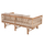 Divan ditor Aliki 200x100x86Hcm (HM9658), bezhë