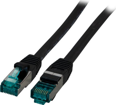 Kabllo rrjeti EFB Elektronik Patch, RJ45 me RJ45, CAT 6a, 10m, gri