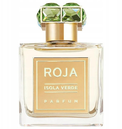 Parfum Roja Isola Verde, 50ml, për të rritur, shishe e artë