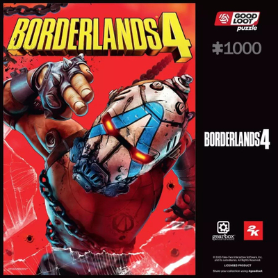 Puzzle Good Loot Borderlands 4 Break Free Psycho, 1000 pjesë, 48x68cm