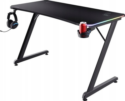 Tavolinë gaming Trust GXT709 Luminous, RGB, strukturë çeliku, shumengjyrëshe