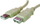 Kabllo USB-A - USB-A, 3 m, e zezë