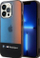 Mbulesë telefoni BMW Half Tricolor për iPhone 14 Pro Max, polikarbonat dhe TPU, e zezë