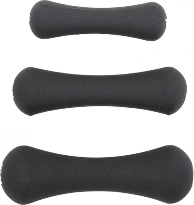 Set pesha fitnesi Zipro Neoprene, 6 copë, të zeza