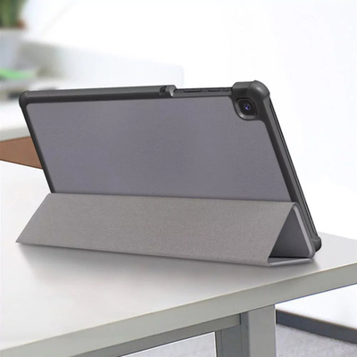 Kopertinë për tablet Strado Samsung Galaxy Tab A7 Lite 8.7", smart cover, dizajn Don't Touch Me, e zezë shumëngjyrëshe
