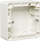 Kutia montuese Vivolink 1845637 Outlet Box, për panele dhe lidhje, e bardhë