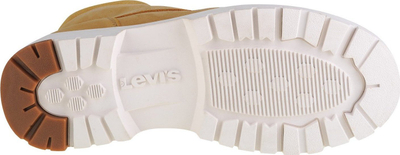 Këpucë të larta Levi's Solvi Ankle 233618-932-74, nubuck, për femra, të verdha