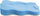 Dyshek banje për bebe Sensillo Bath Mattress, sfungjer ergonomik, për vaskë, blu