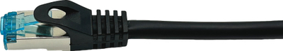 Kabllo rrjeti LevelOne Equip 605894, Cat.6A S/FTP, 5m, e zezë