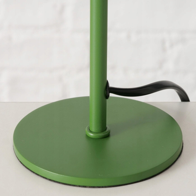 Lampë tavoline Boltze Petunia, metal, 41cm, jeshile