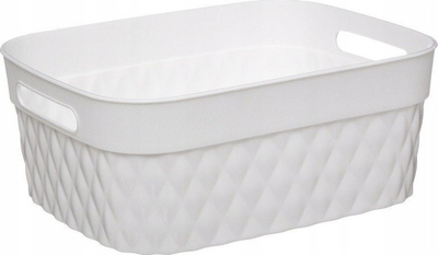 Shportë plastike 5 Five Simply Smart Disco White, 5L, e bardhë