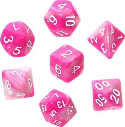 Zare Rebel RPG, 7 copë, rozë/të bardha