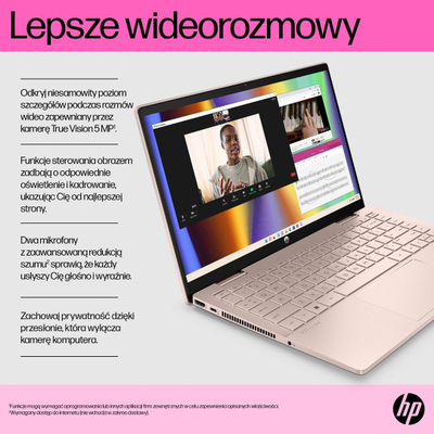 Laptop HP Pavilion x360, 14", Intel i5-1235U, 16 GB RAM, 512 GB SSD, i zi