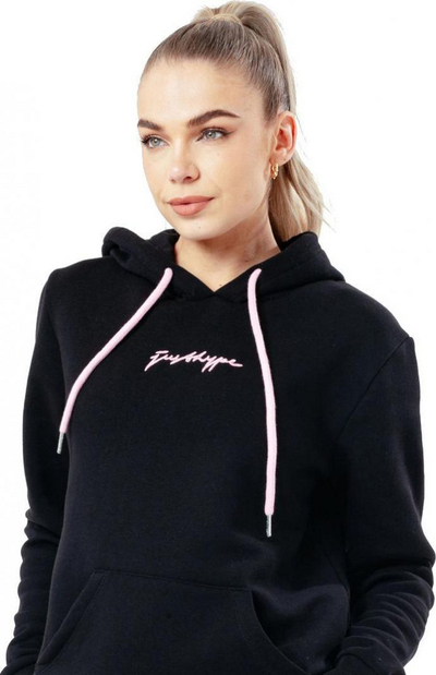 Set tuta për femra Justhype Scribble W, i zi
