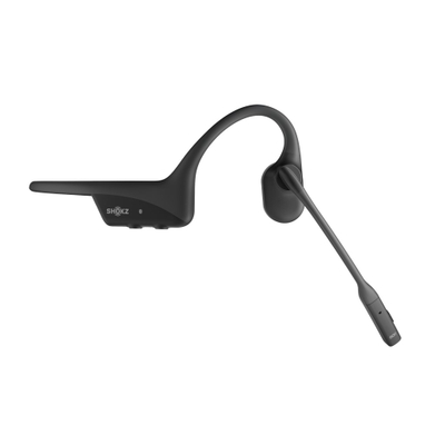 Слушалки без жици Shokz OpenComm2 2025 Upgrade, со микрофон, отворено уво, црни