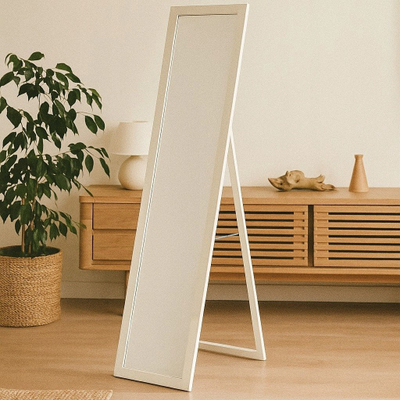 Pasmajë qëndruese Edaxo HAVLYS, 37 x 127 cm, kornizë MDF, e bardhë