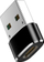 Adapter USB TelForceOne, USB në USB C, i zi