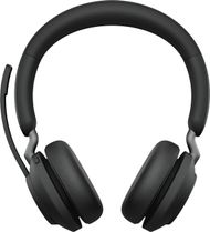 Kufje Jabra Evolve2 65 MS Stereo, USB, me mikrofon, të zeza