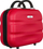 Kofertë kozmetike Peterson Travel Case, plastike ABS, me rrip për valixhe, e kuqe