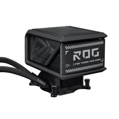 Ftohës uji për proçesor ASUS ROG Ryuo IV 360 ARGB, radiator 360 mm, 3x 120 mm, i zi
