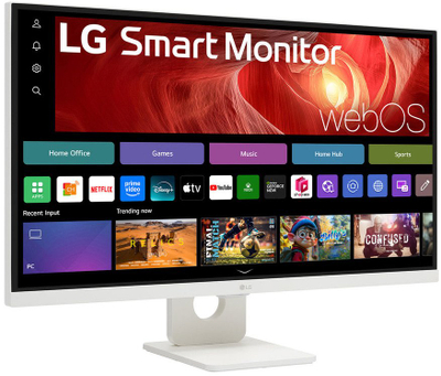Monitor LG 27U731SA-W, 27", 4K UHD IPS, i bardhë