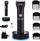 Makineri profesionale qethëse Professional Hair Clipper, teh qeramik dhe titanium, pa kabllo, e zezë