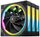 Кул вентилатори DeepCool FL12R 3 in 1, 120 mm, RGB, црни
