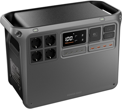 Пренослива проширлива батерија DJI Power 2000, 2048Wh, за DJI Power 1000, црна