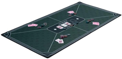 Tapet pokeri Quint Green, 118 x 59 cm, poliestër, jeshil
