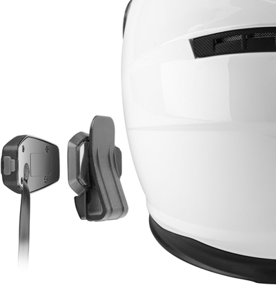 Sistem komunikimi Bluetooth për helmetë Interphone U-com 4 Double Pack, Bluetooth 5.0, set për 2 persona, i zi