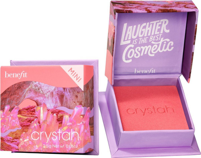 Blush fytyre Benefit Crystah Strawberry Pink, mini, 2.5g, rozë